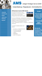 Mobile Screenshot of ams-instandhaltung.de